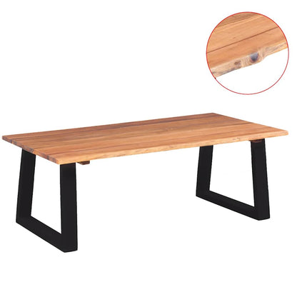 244996 vidaXL Coffee Table Solid Acacia Wood 110x60x40 cm