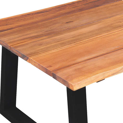 244996 vidaXL Coffee Table Solid Acacia Wood 110x60x40 cm