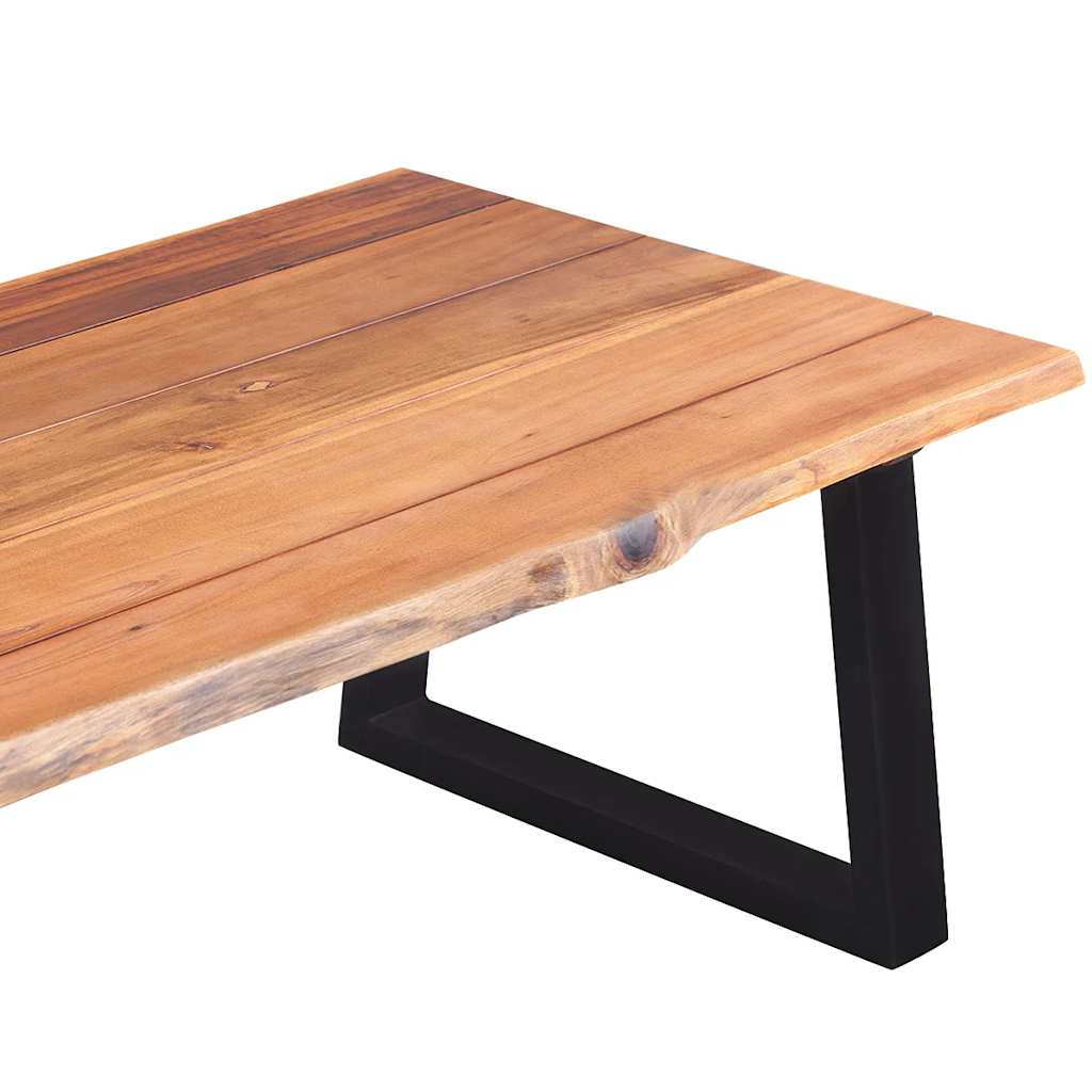 244996 vidaXL Coffee Table Solid Acacia Wood 110x60x40 cm