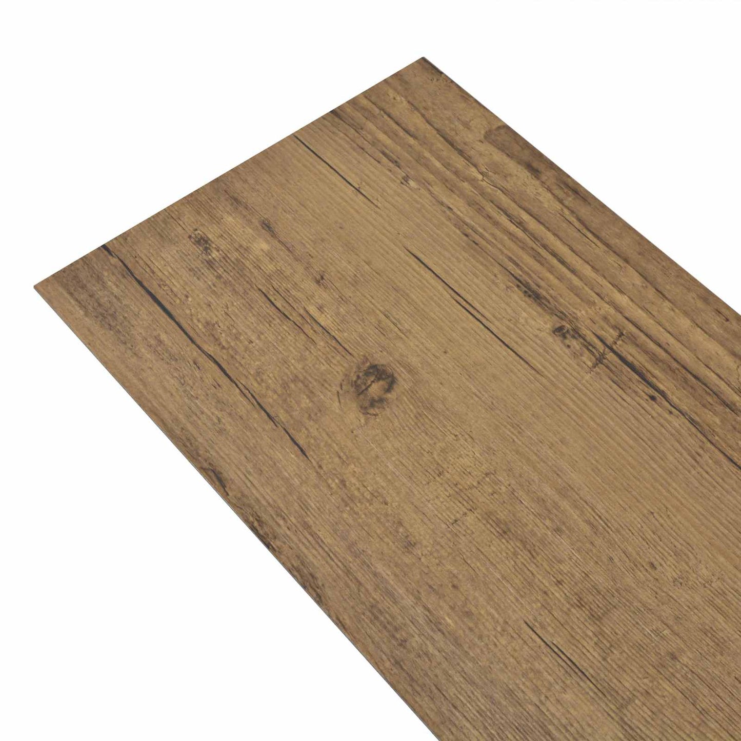 vidaXL Flooring Planks 18 pcs Walnut Brown 5.26 m² PVC