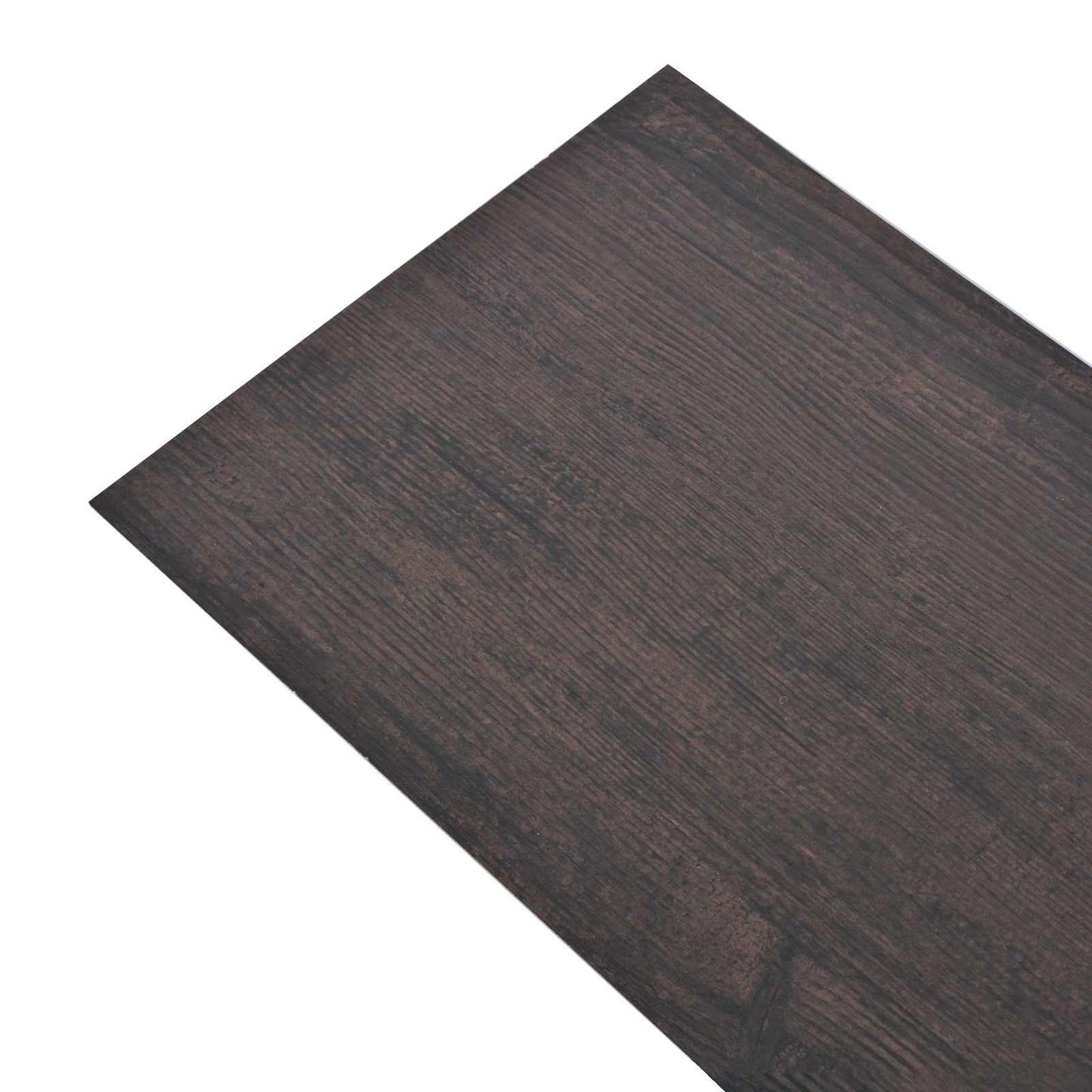 vidaXL Flooring Planks 18 pcs Dark Grey 5.26 m² PVC