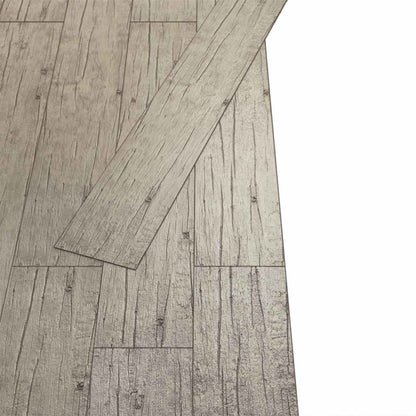 vidaXL Flooring Planks 5.02 m² 36 pcs PVC Oak Washed