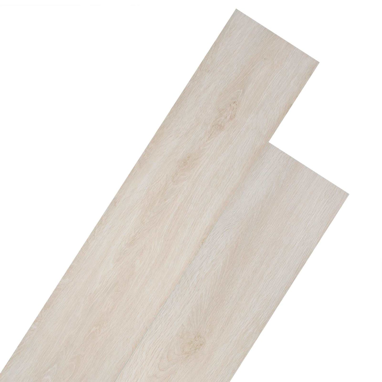 vidaXL Flooring Planks 36 pcs Oak Classic White 5.02 m² PVC
