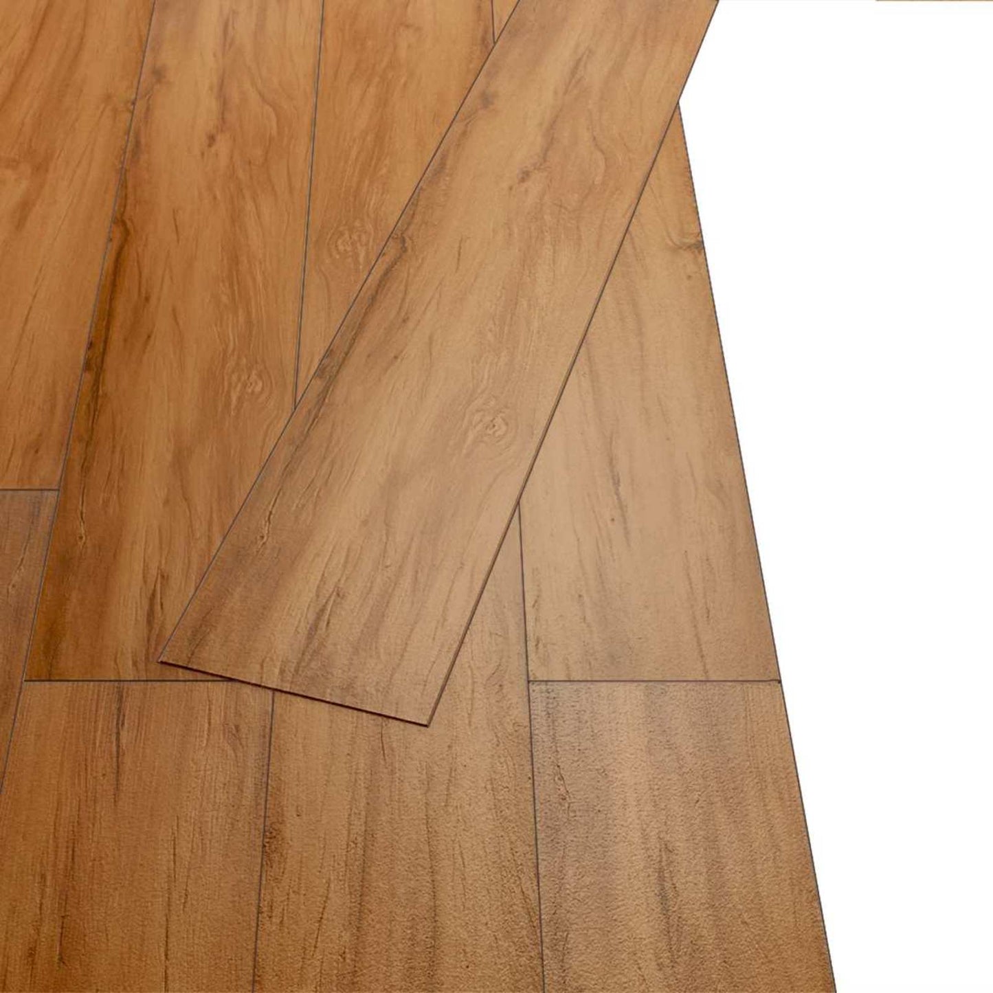 vidaXL Flooring Planks 36 pcs Natural 5.02 m² PVC