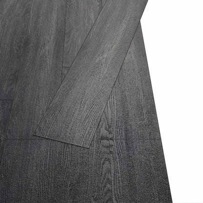 vidaXL Flooring Planks 36 pcs Black and White 5.02 m² PVC
