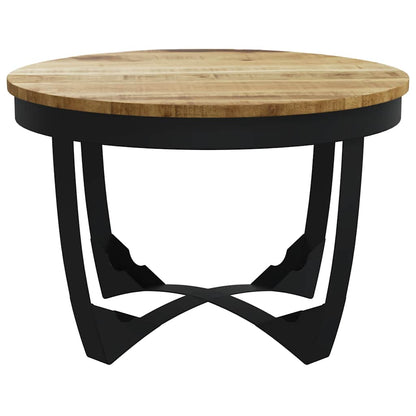 vidaXL Coffee Table Solid Rough Mango Wood 60x40 cm