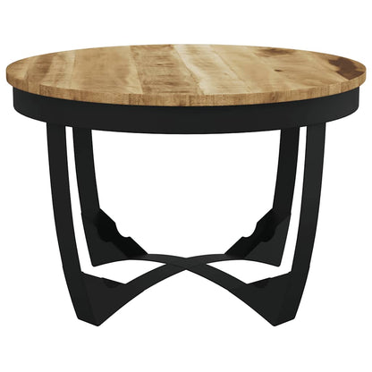 vidaXL Coffee Table Solid Rough Mango Wood 60x40 cm