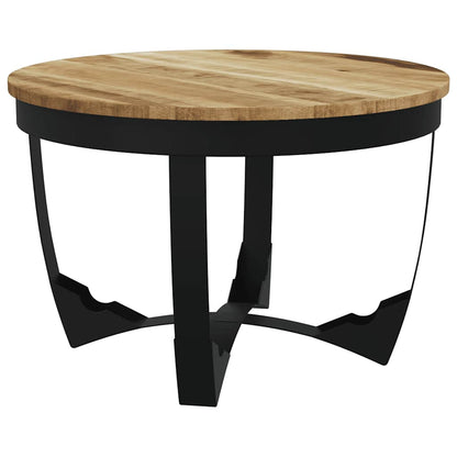 vidaXL Coffee Table Solid Rough Mango Wood 60x40 cm