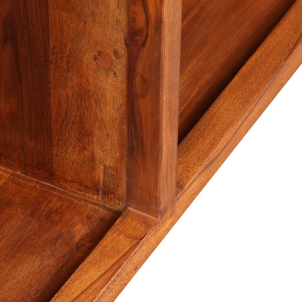 vidaXL TV Cabinet Solid Wood with Honey Finish 120x30x40 cm