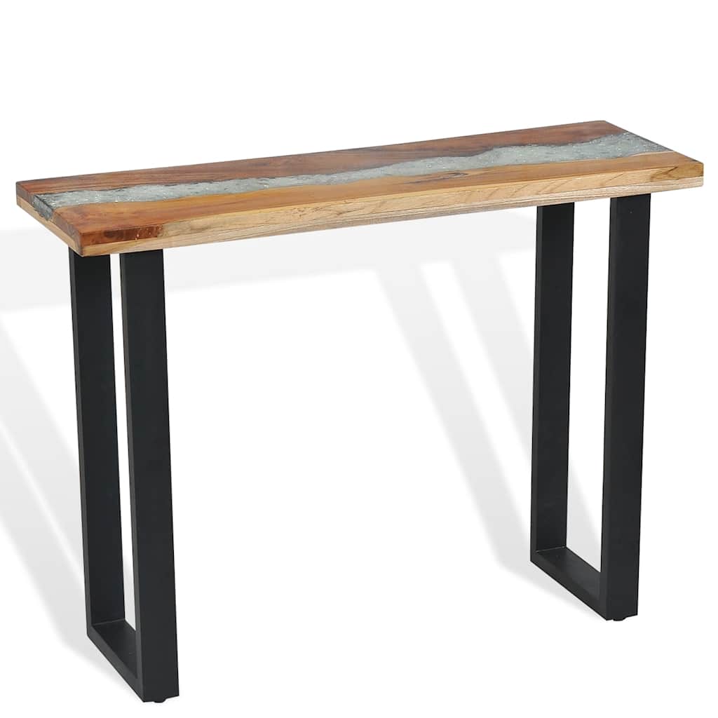 245065 vidaXL Console Table Teak 100x35x75 cm