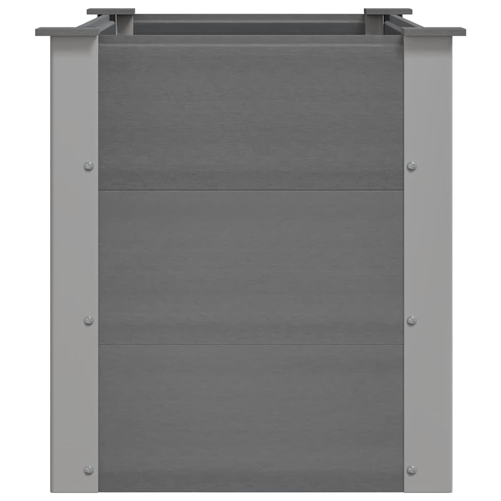 43603 vidaXL Garden Raised Bed WPC 100x50x54 cm Grey