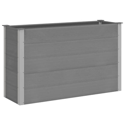 43608 vidaXL Garden Raised Bed WPC 150x50x91 cm Grey