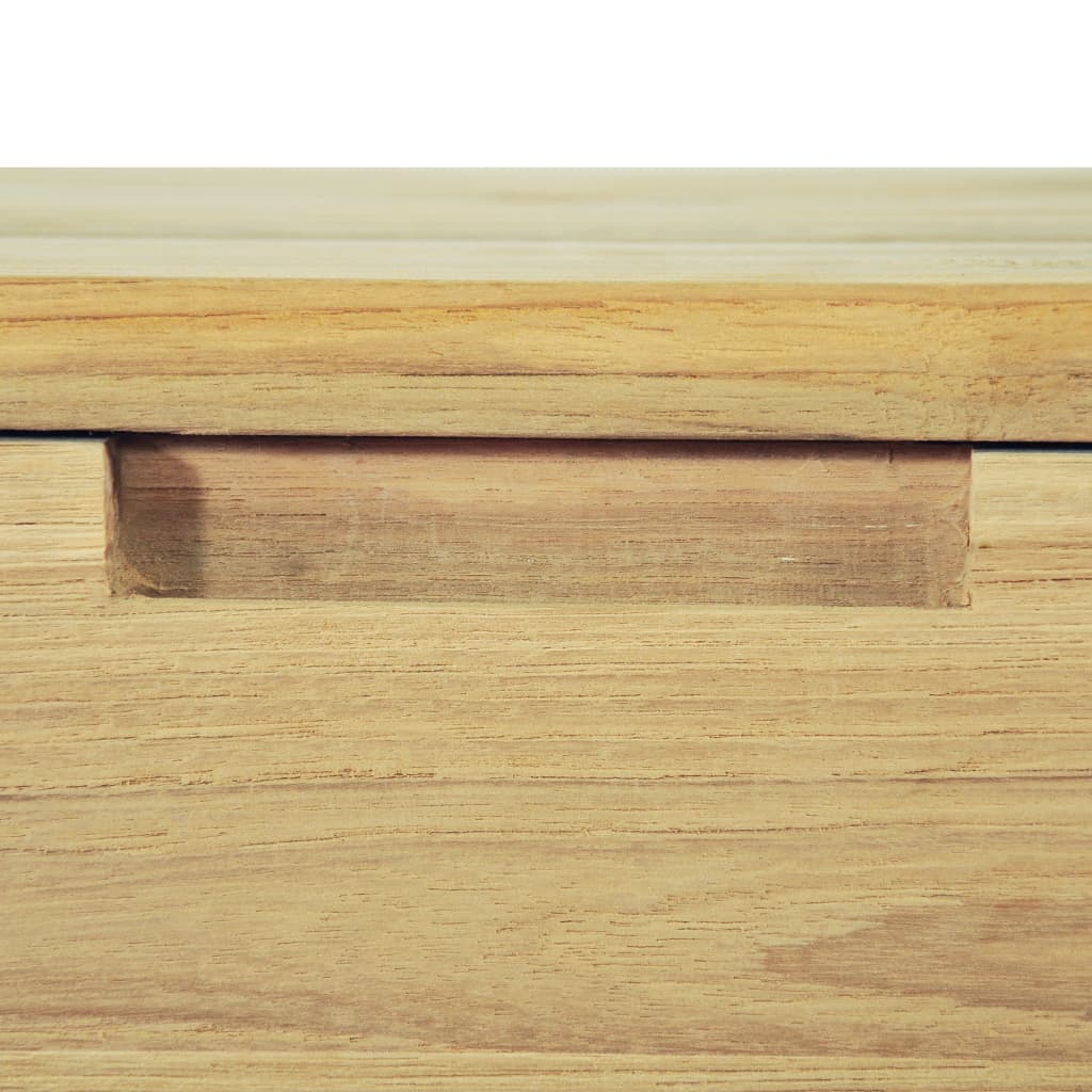 vidaXL TV Cabinet 120x35x35 cm Solid Teak