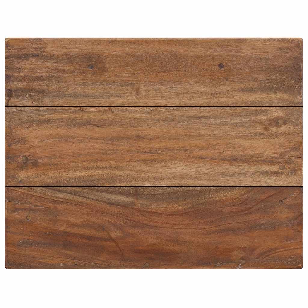 vidaXL Nightstand Solid Mahogany Wood 40x30x51 cm