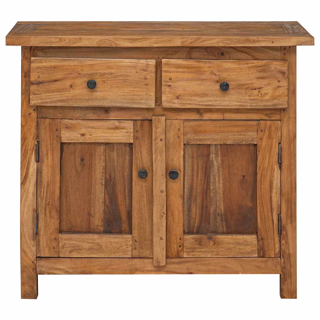 vidaXL Sideboard Solid Mahogany Wood 75x30x65 cm