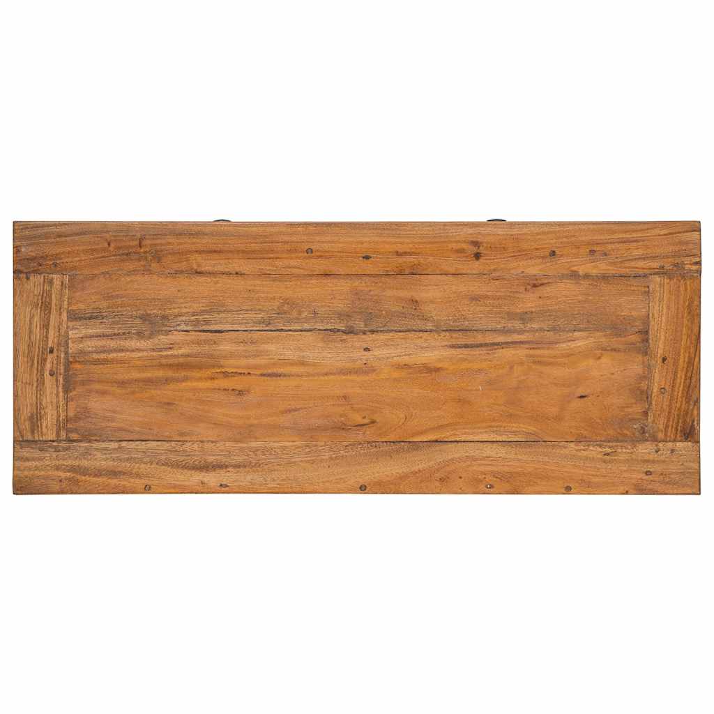 vidaXL Sideboard Solid Mahogany Wood 75x30x65 cm