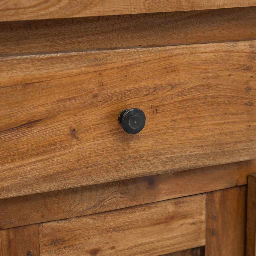 vidaXL Sideboard Solid Mahogany Wood 75x30x65 cm