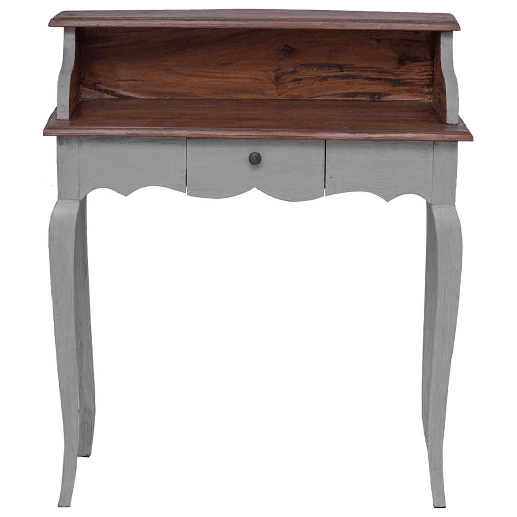 vidaXL Writing Desk Solid Mahogany Wood 80x40x92 cm