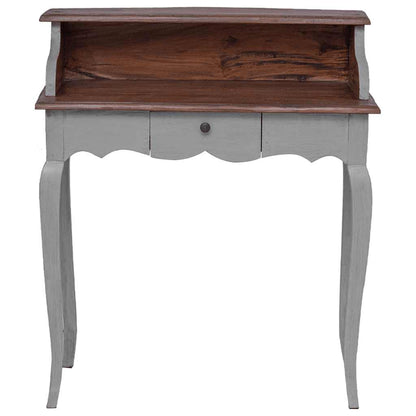 vidaXL Writing Desk Solid Mahogany Wood 80x40x92 cm