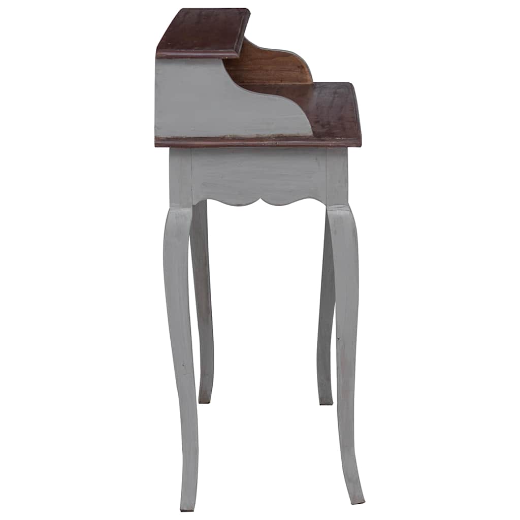 vidaXL Writing Desk Solid Mahogany Wood 80x40x92 cm