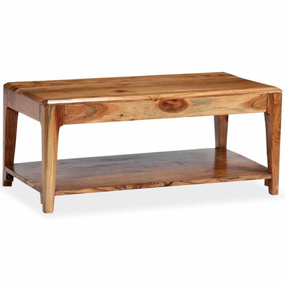 244956 vidaXL Coffee Table Solid Wood 88x50x38 cm