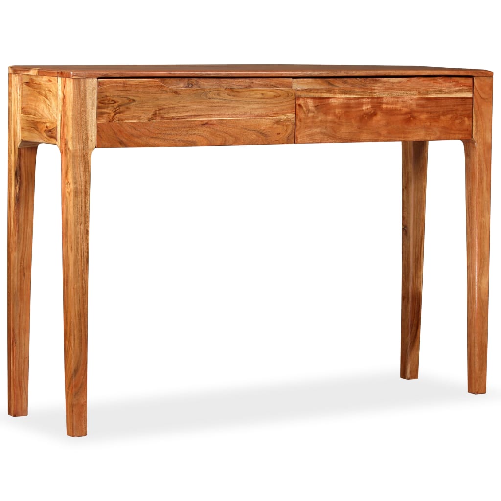 244957 vidaXL Console Table Solid Wood 118x30x80 cm