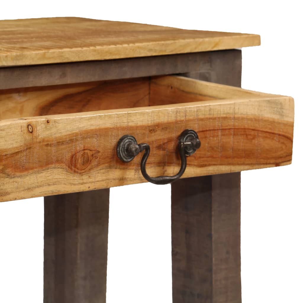 vidaXL Console Table | Multicolour | Solid wood | 118x30x80 cm | Console Table