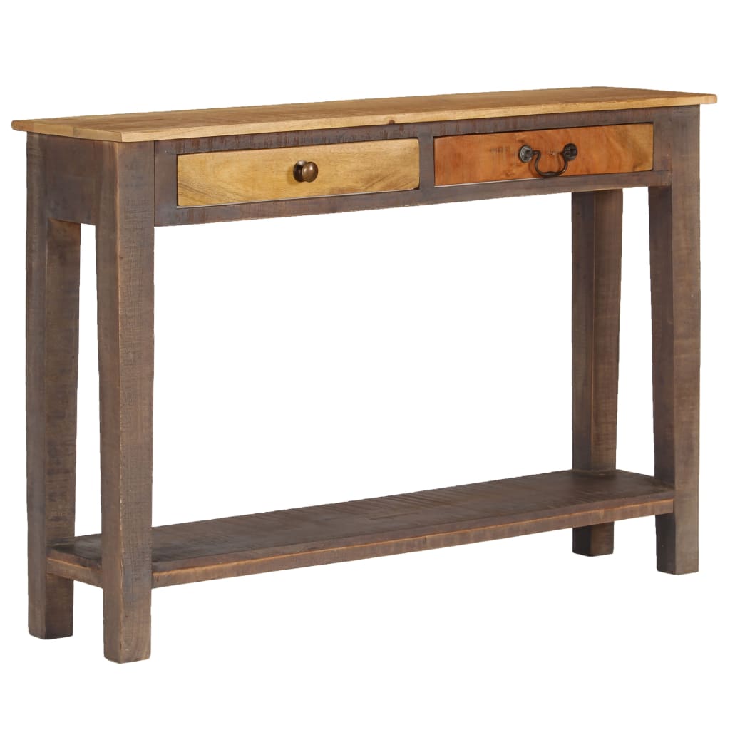 vidaXL Console Table | Multicolour | Solid wood | 118x30x80 cm | Console Table