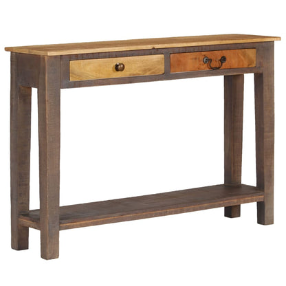 vidaXL Console Table | Multicolour | Solid wood | 118x30x80 cm | Console Table