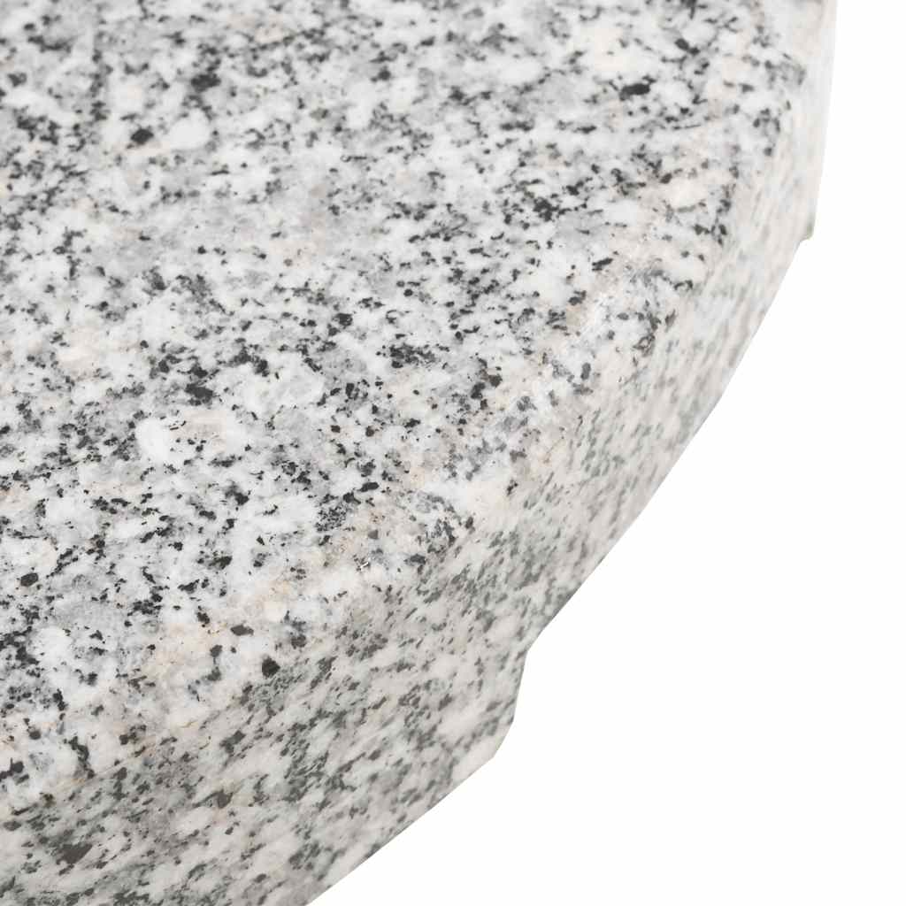 vidaXL Parasol Base Granite Round 20 kg