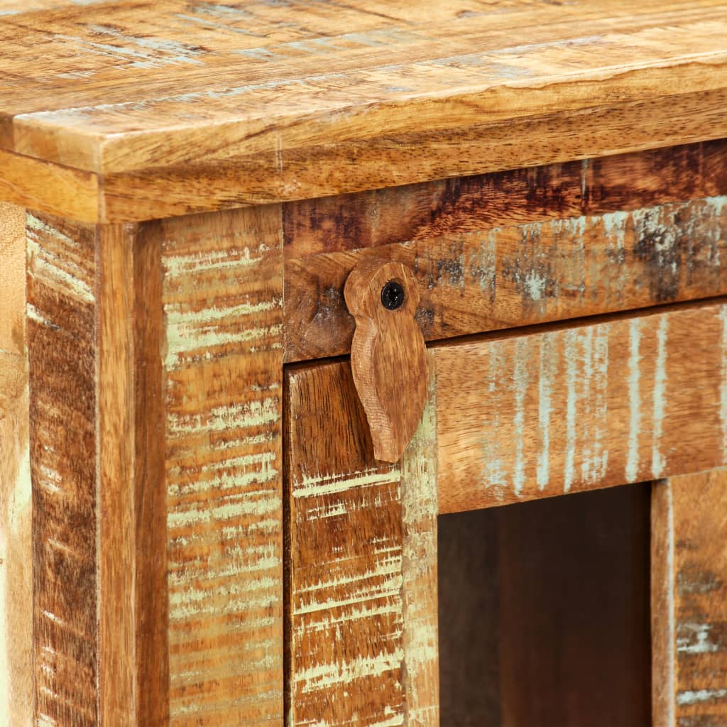 vidaXL Wall Cabinet Solid Reclaimed Wood 44x21x72 cm