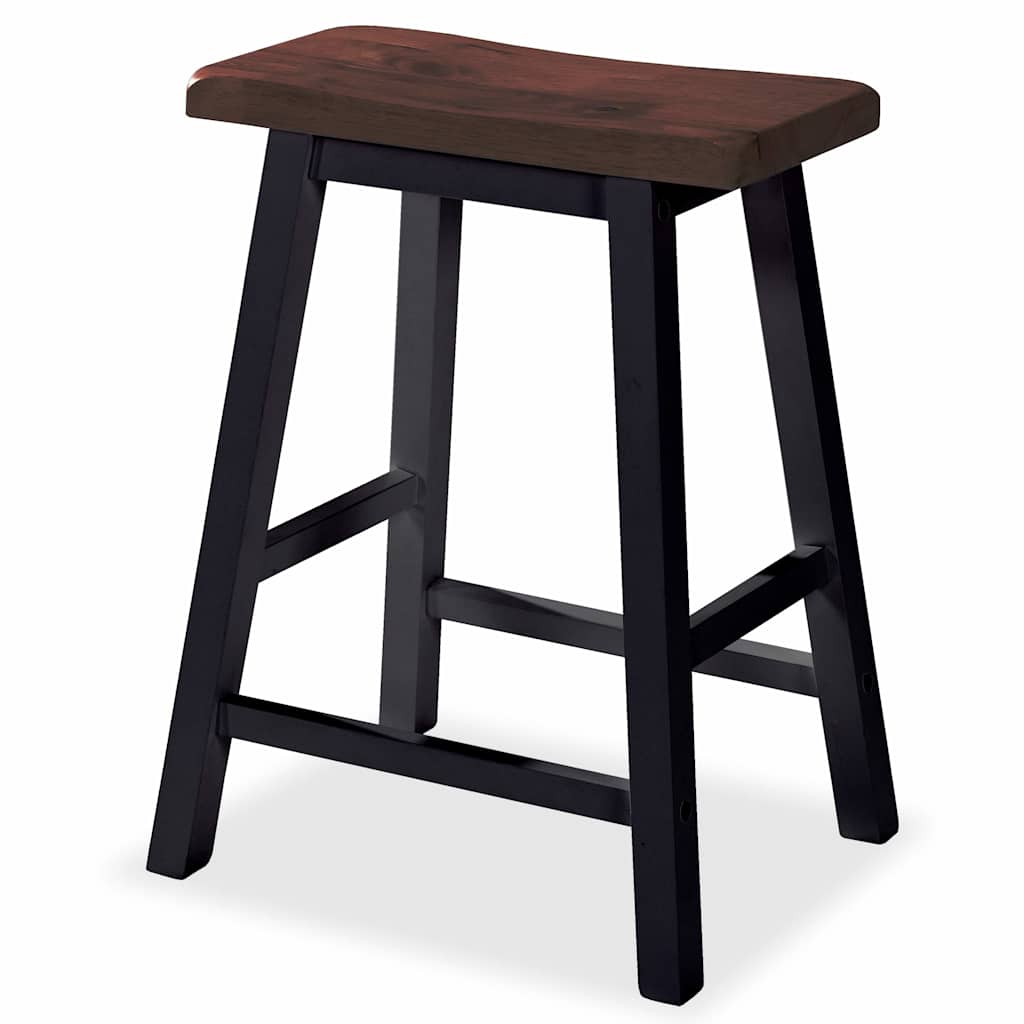 245363 vidaXL Bar Set 3 Pieces MDF Black