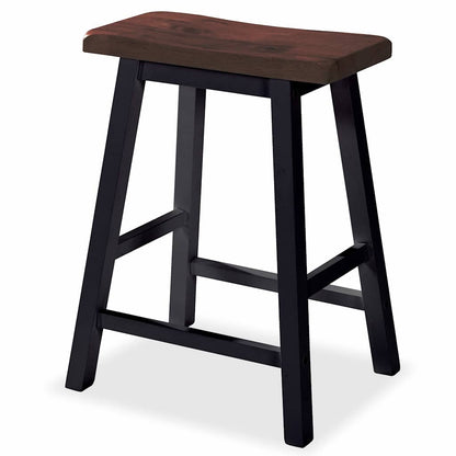 245363 vidaXL Bar Set 3 Pieces MDF Black