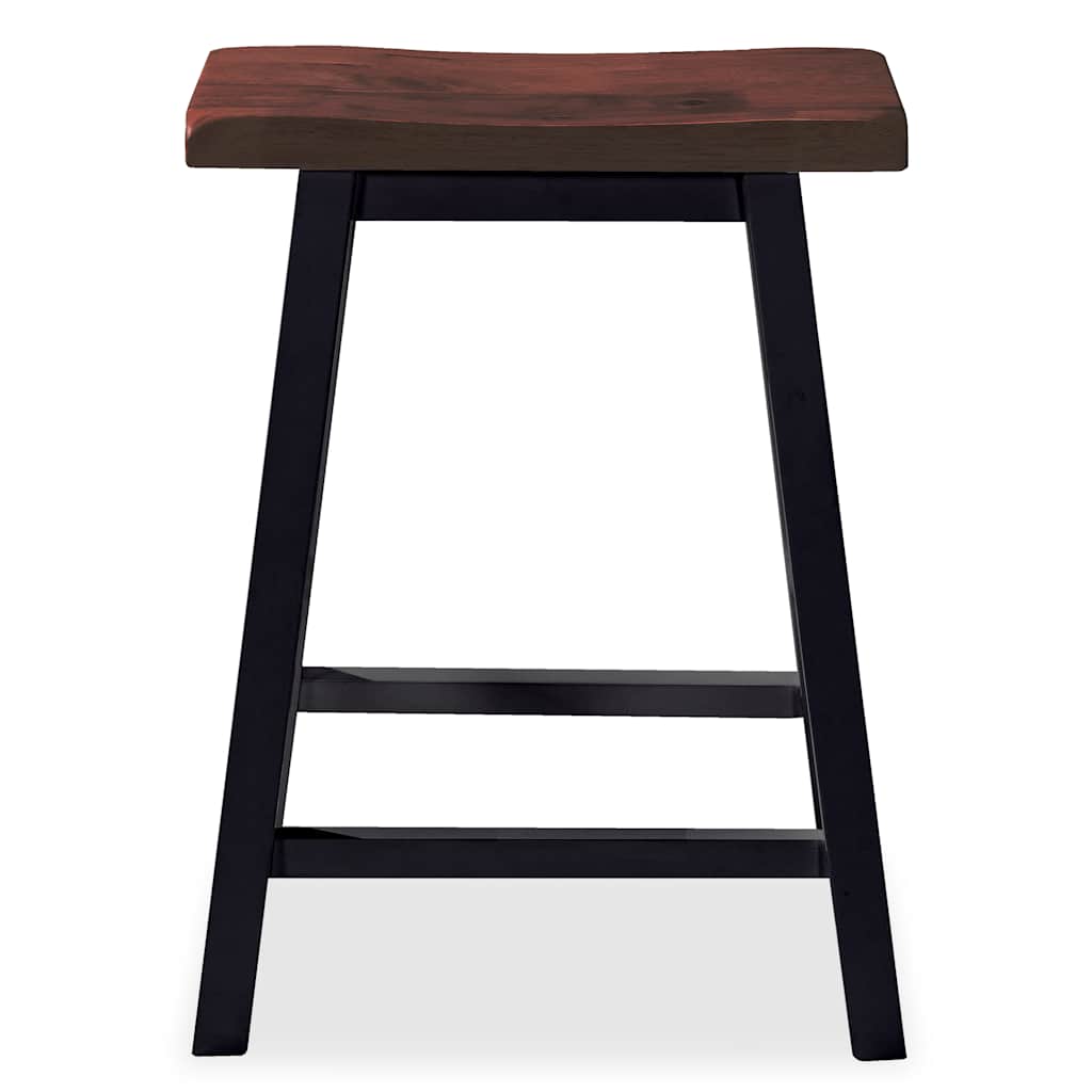 245363 vidaXL Bar Set 3 Pieces MDF Black