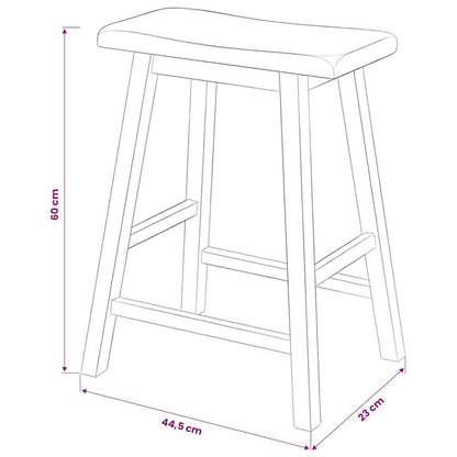 vidaXL Bar Set 3 Pieces MDF Black