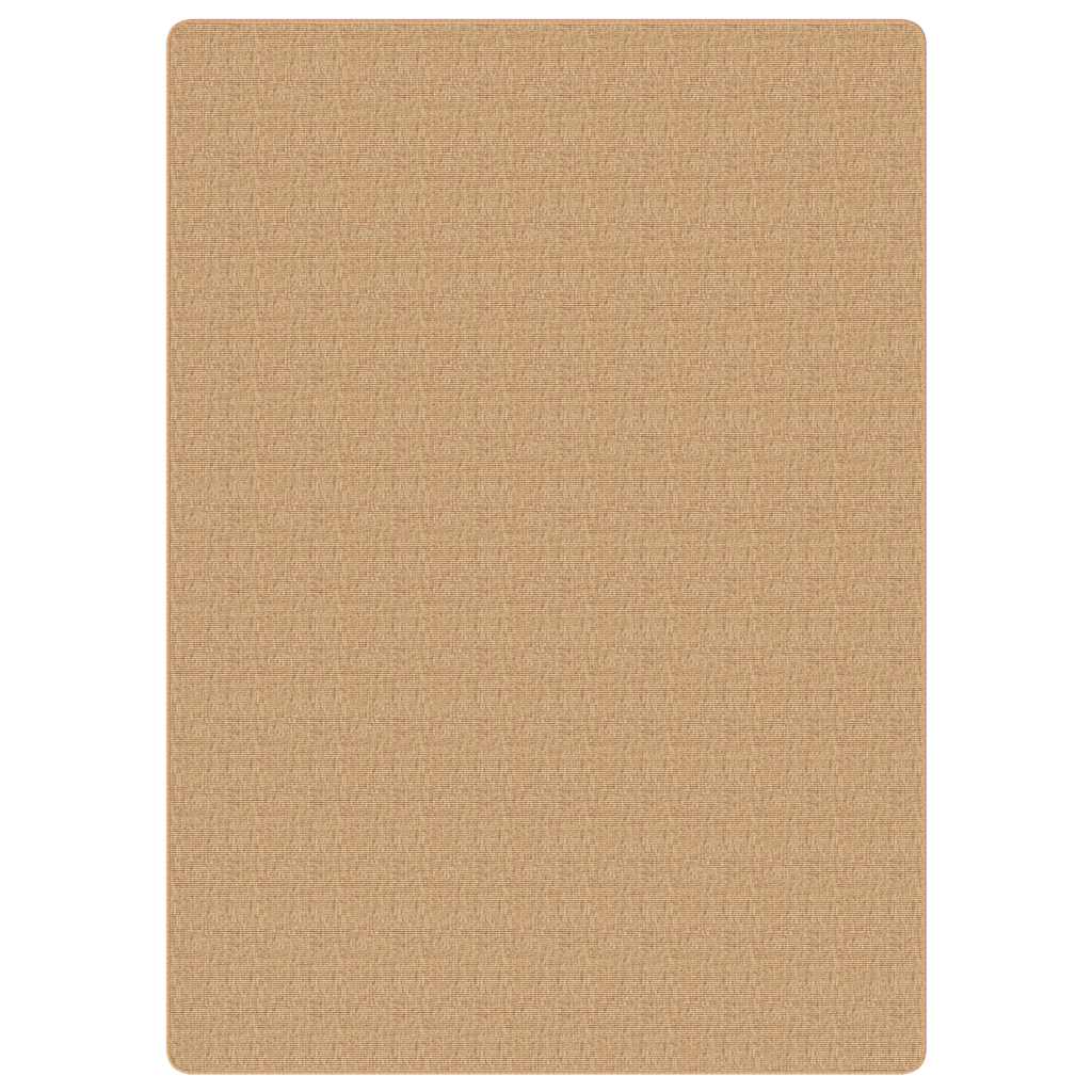 vidaXL Area Rug Jute with Latex Backing 70x130 cm Natural
