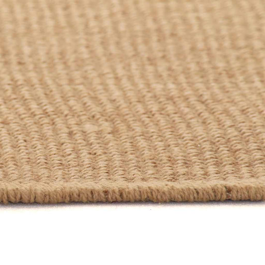 vidaXL Area Rug Jute with Latex Backing 70x130 cm Natural