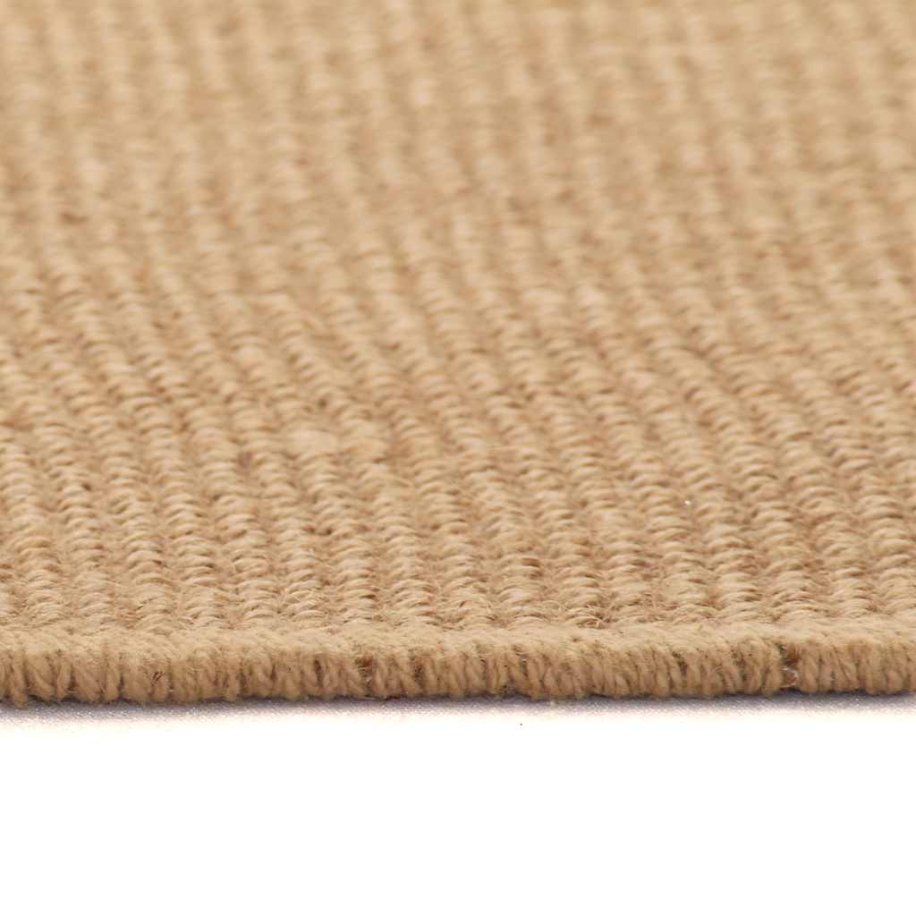 vidaXL Area Rug Jute with Latex Backing 80x160 cm Natural