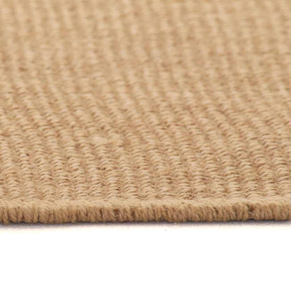vidaXL Area Rug Jute with Latex Backing 80x160 cm Natural