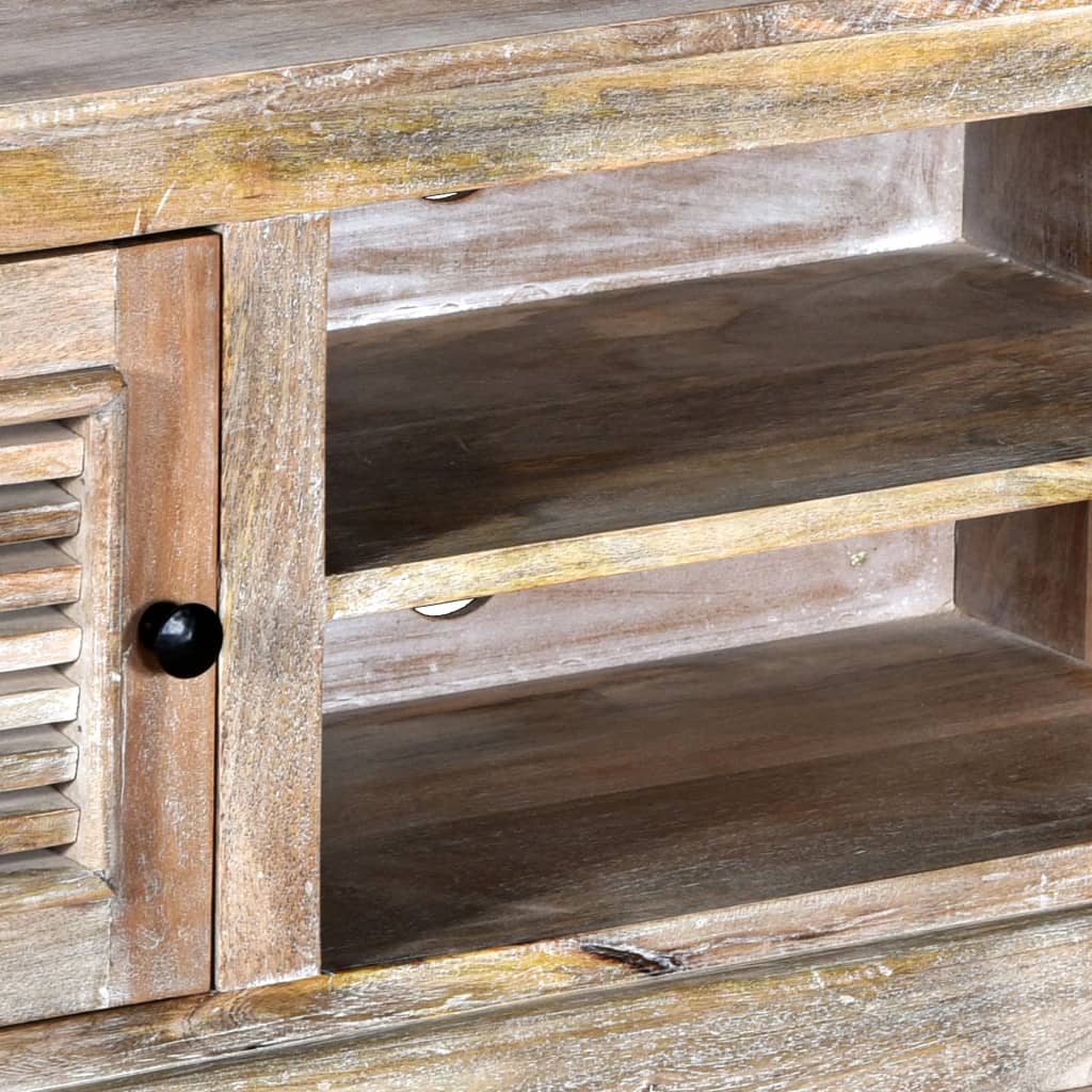 vidaXL TV Cabinet Solid Mango Wood