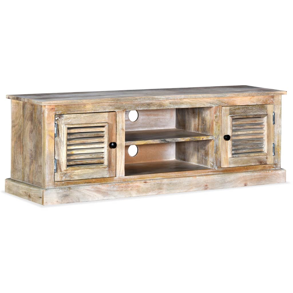 vidaXL TV Cabinet Solid Mango Wood