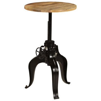 vidaXL Bar Table Solid Mango Wood 60x(76-110) cm