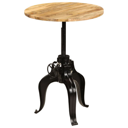 vidaXL Bar Table Solid Mango Wood 75x(76-110) cm