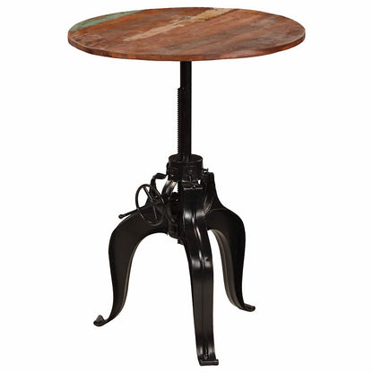 245269 vidaXL Bar Table Solid Reclaimed Wood 75x(76-110) cm