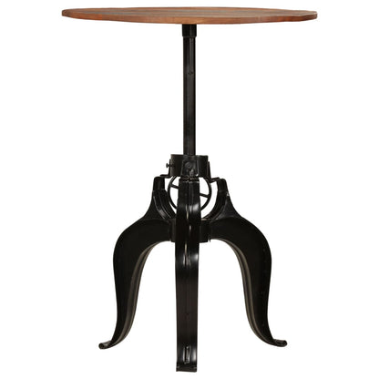 245269 vidaXL Bar Table Solid Reclaimed Wood 75x(76-110) cm