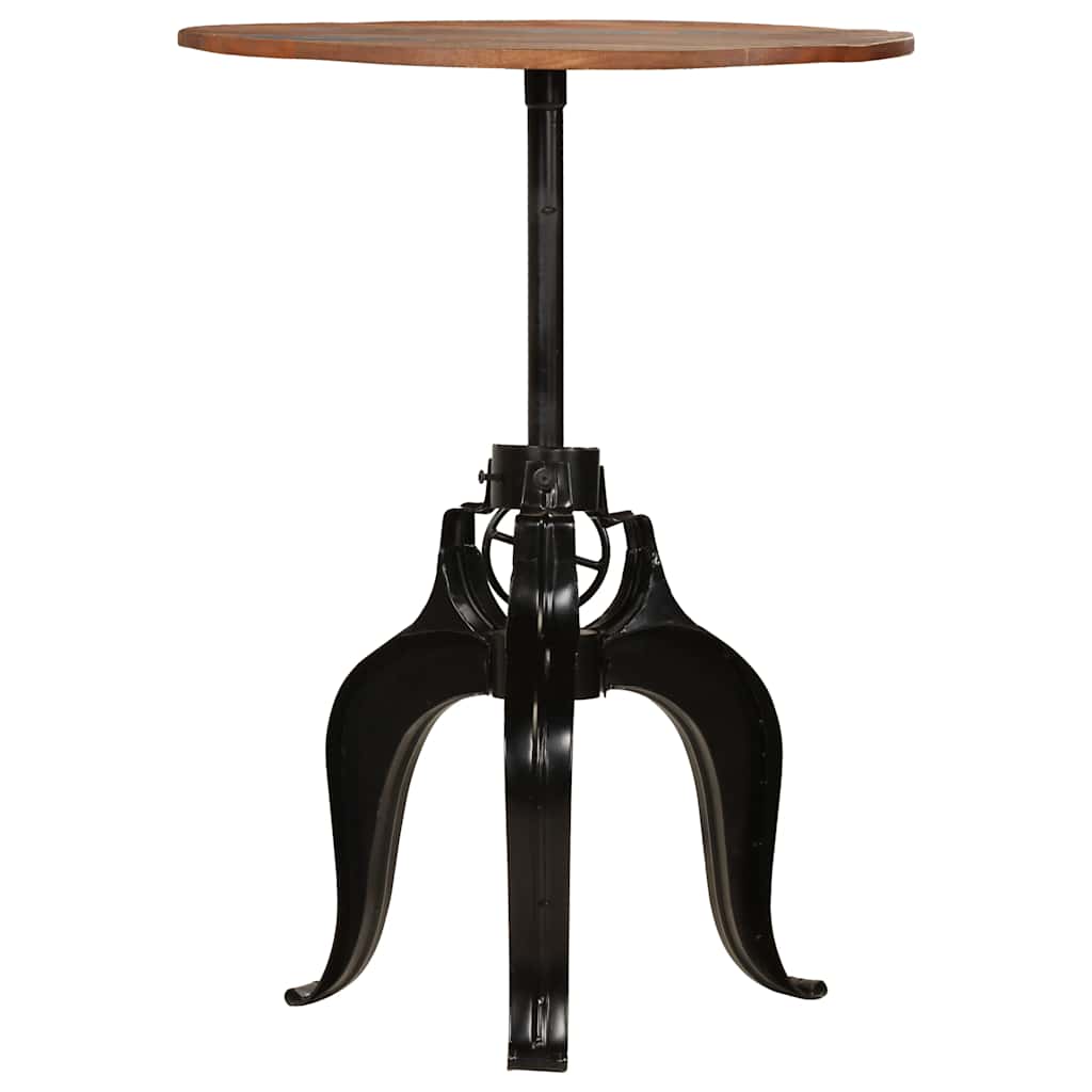 245269 vidaXL Bar Table Solid Reclaimed Wood 75x(76-110) cm