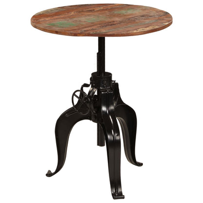 245269 vidaXL Bar Table Solid Reclaimed Wood 75x(76-110) cm