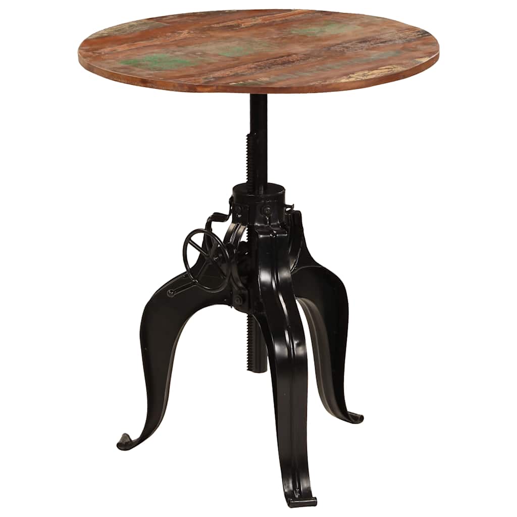 245269 vidaXL Bar Table Solid Reclaimed Wood 75x(76-110) cm