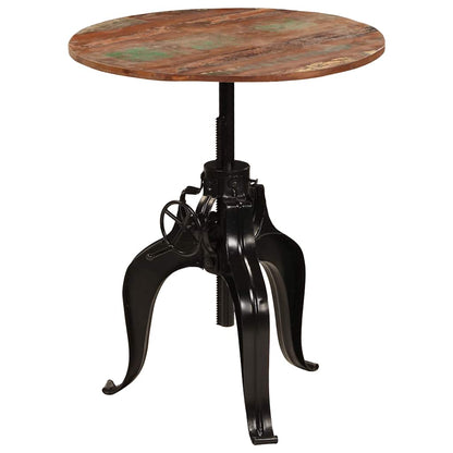 245269 vidaXL Bar Table Solid Reclaimed Wood 75x(76-110) cm