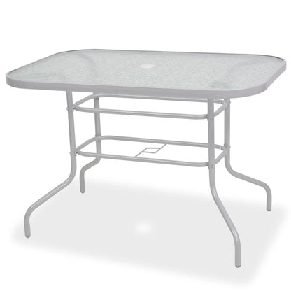 vidaXL Outdoor Dining Set | Grey